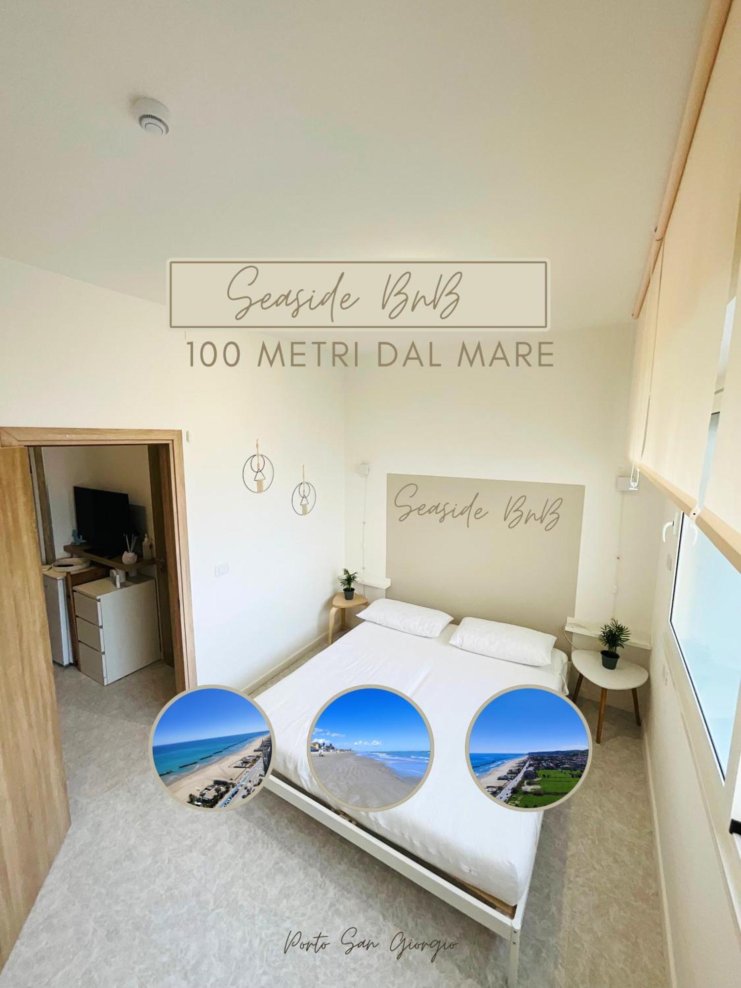 100 Mt Dal Mare - On The Beach - Wifi - Clima Relax For Family Porto San Giorgio Zewnętrze zdjęcie